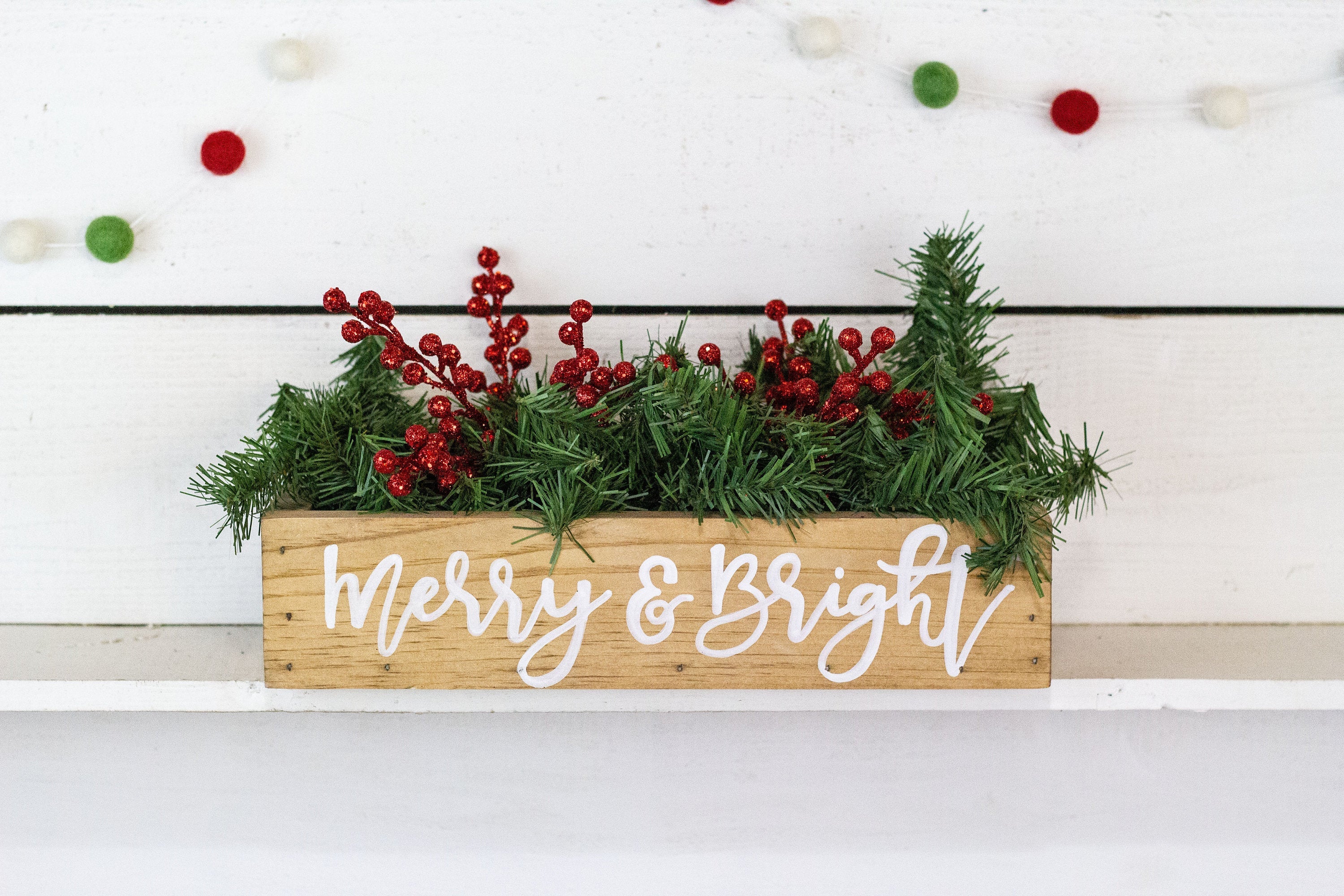 Merry Christmas Centerpiece