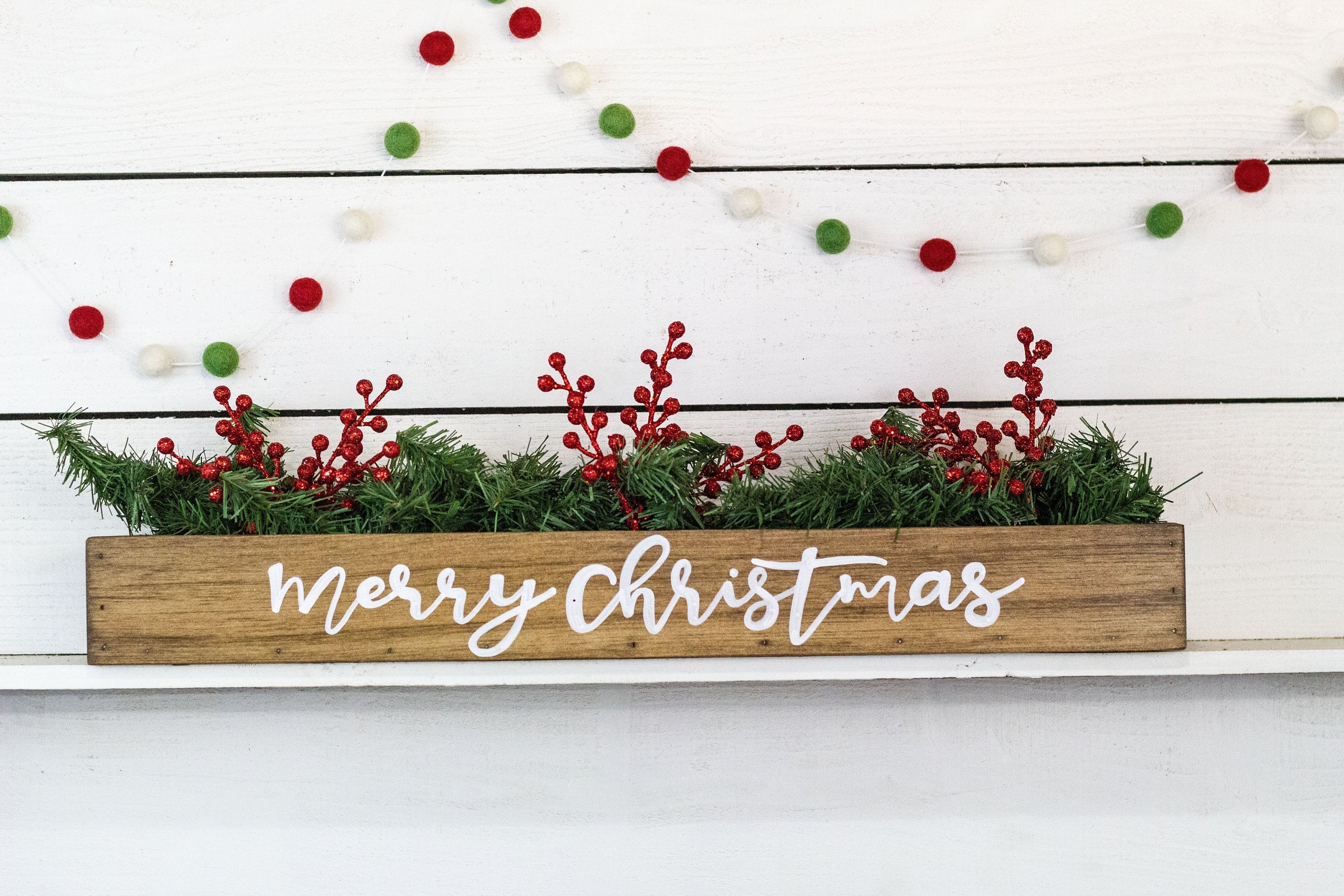 Merry Christmas Centerpiece