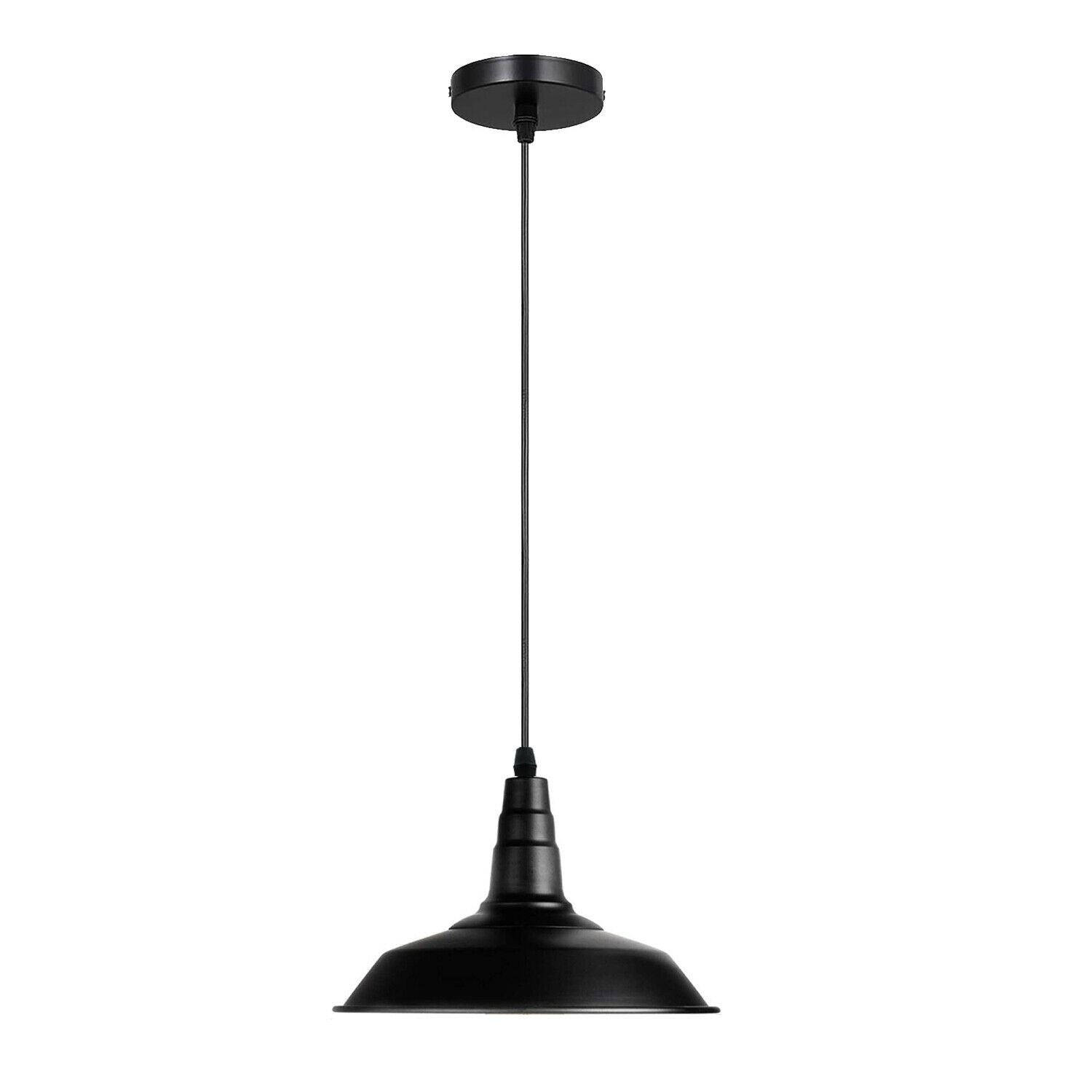 Ceiling Pendant Light Metal Lamp Shade Hanging Indoor Light Fitting~1249