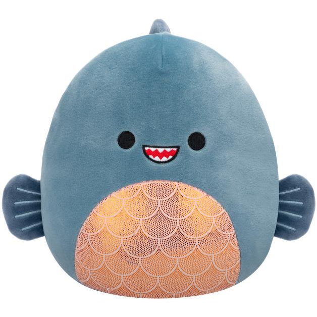 Плюшена играчка, Squishmallows, 19 см, синьо/оранжево (196566452428)