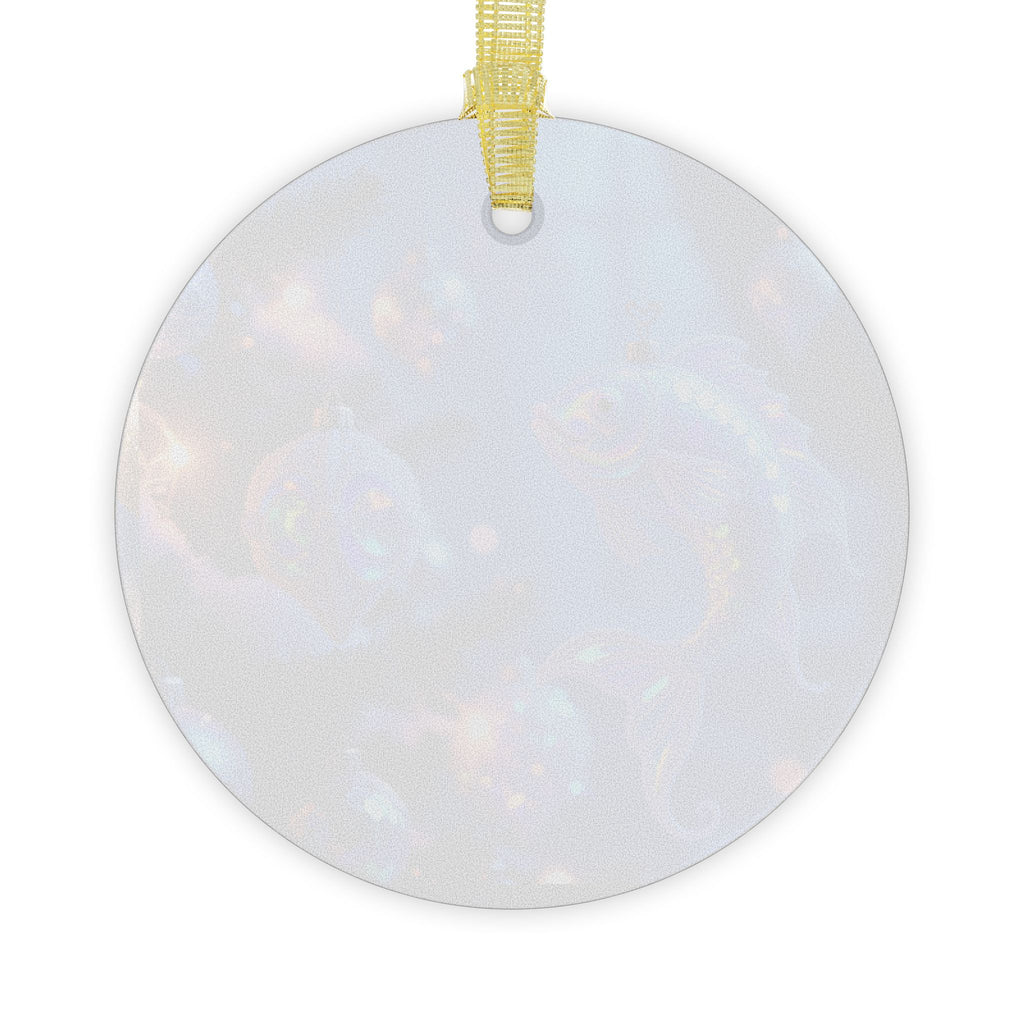 Christmas under the sea Glass Ornaments