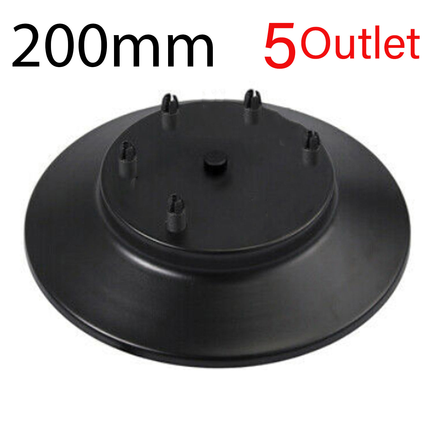 Muliti Point Outlet Ceiling Rose For Fabric Cable~4955