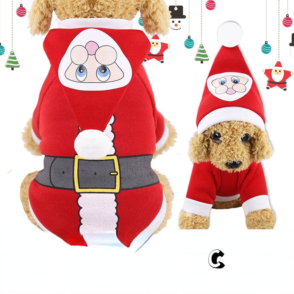 Festive Feline Christmas Cat Costume