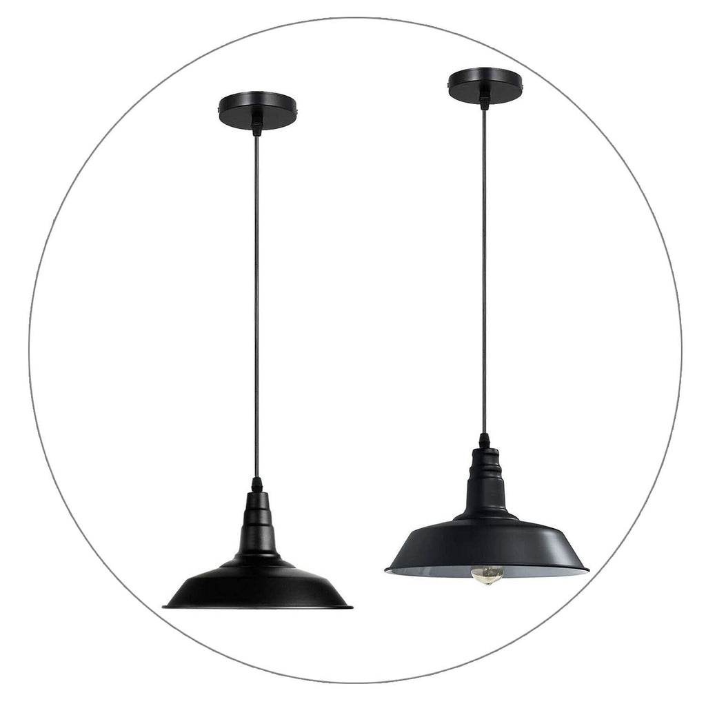 Ceiling Pendant Light Metal Lamp Shade Hanging Indoor Light Fitting~1249