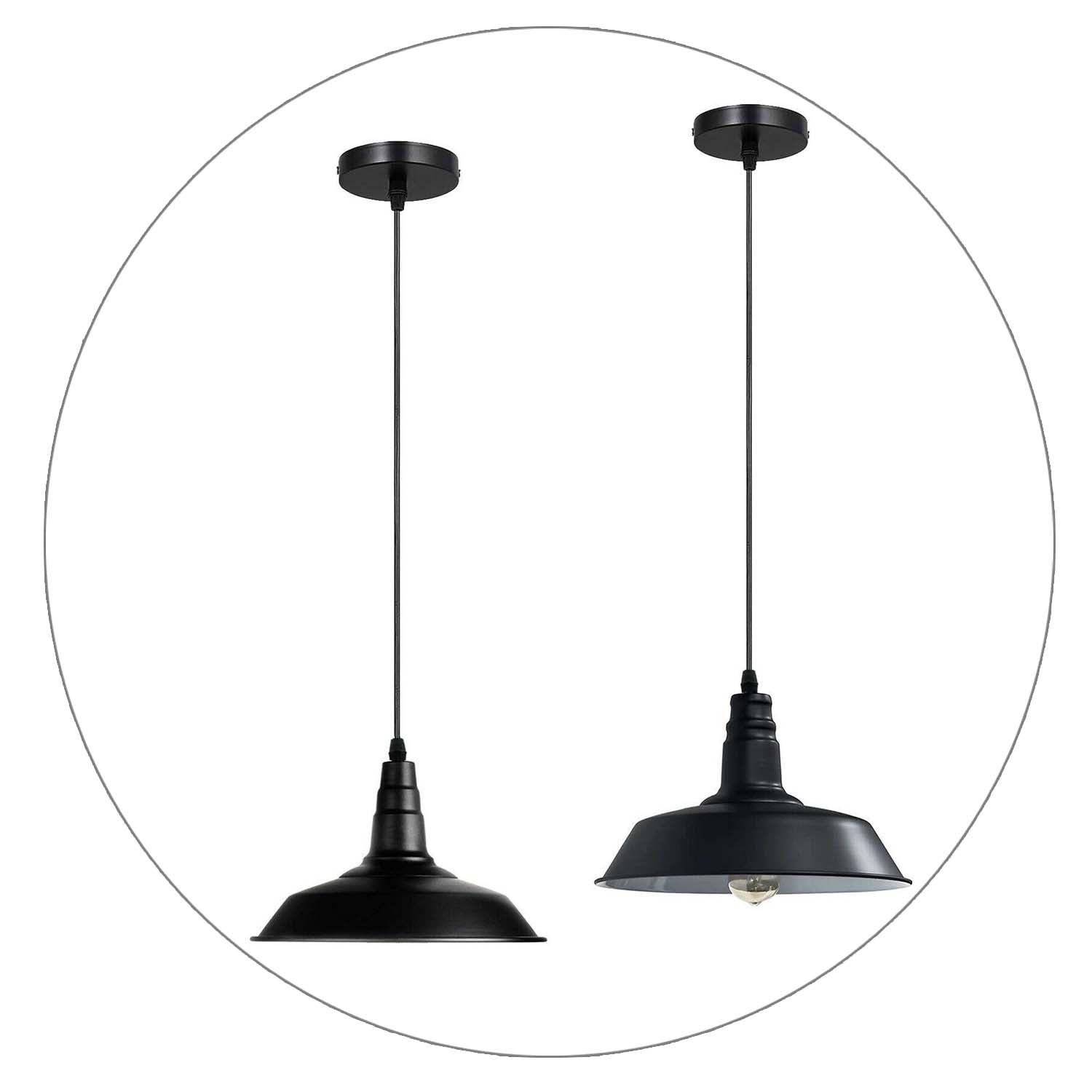 Ceiling Pendant Light Metal Lamp Shade Hanging Indoor Light Fitting~1249