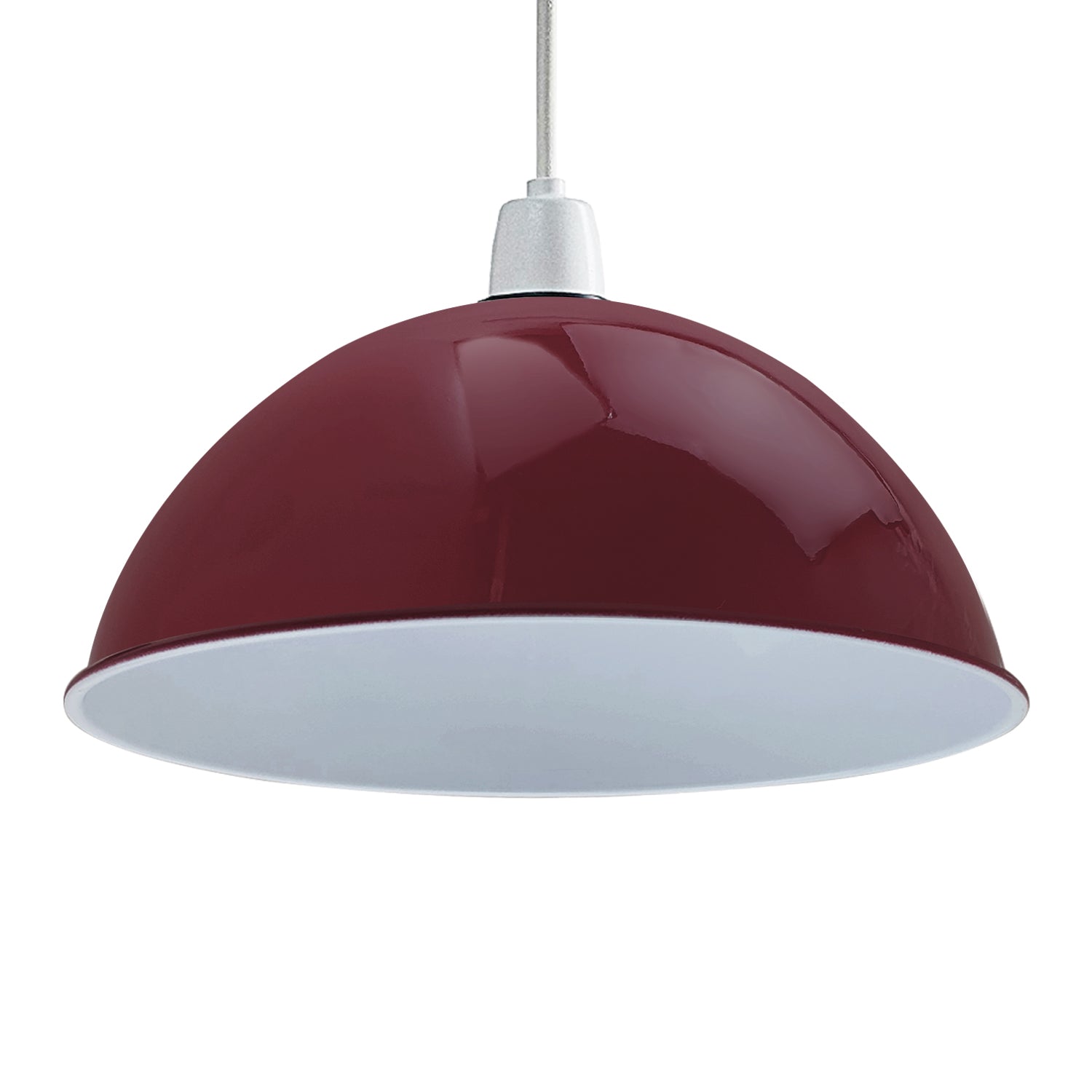 Modern Ceiling Light Shade Metal Dome ~1890