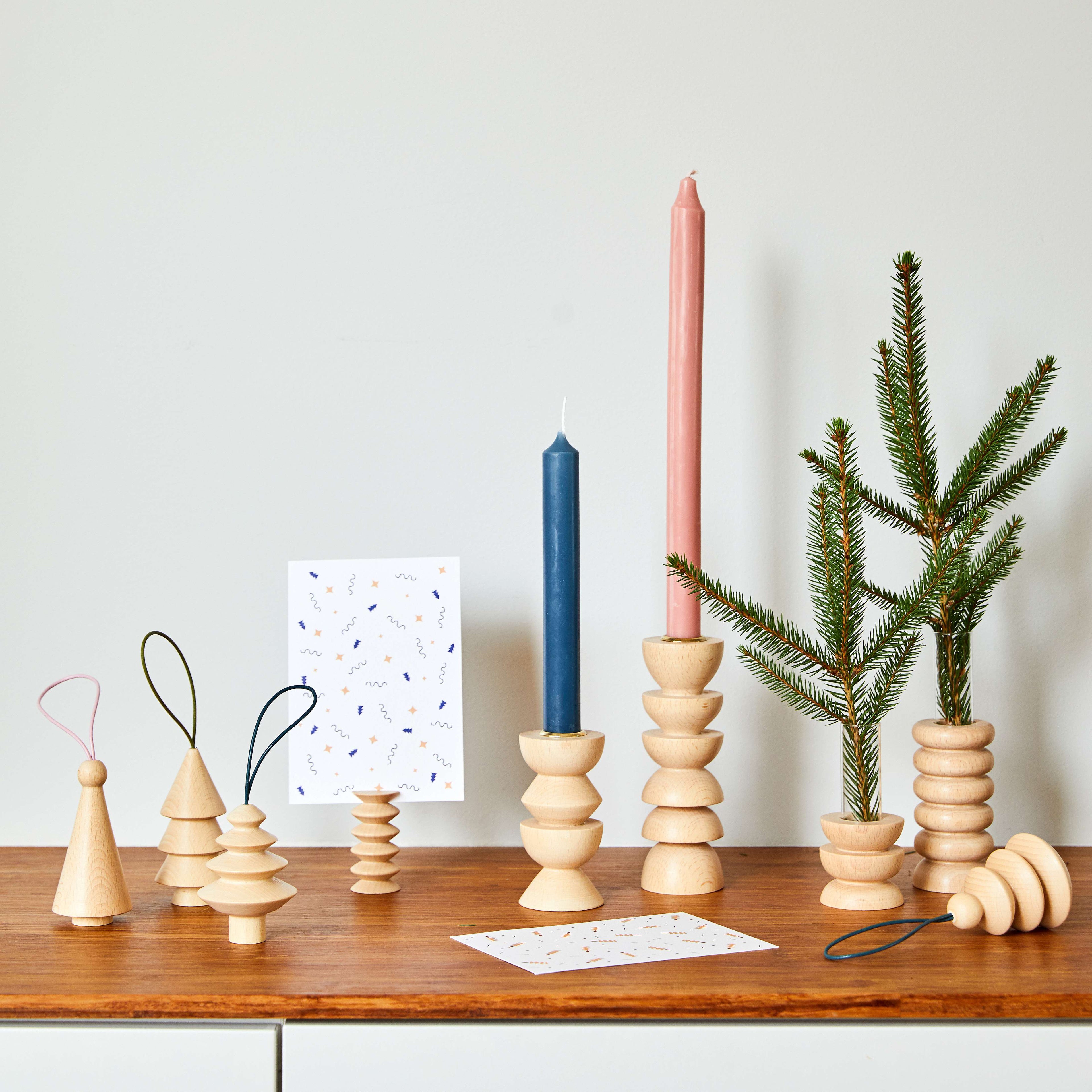 Wooden Christmas Tree Hanger - Tree Nr. 2