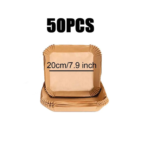 Disposable Air Fryer Paper Non-Stick Kitchen Baking Airfryer Mat