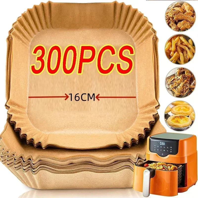 Disposable Air Fryer Paper Non-Stick Kitchen Baking Airfryer Mat