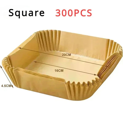 Disposable Air Fryer Paper Non-Stick Kitchen Baking Airfryer Mat