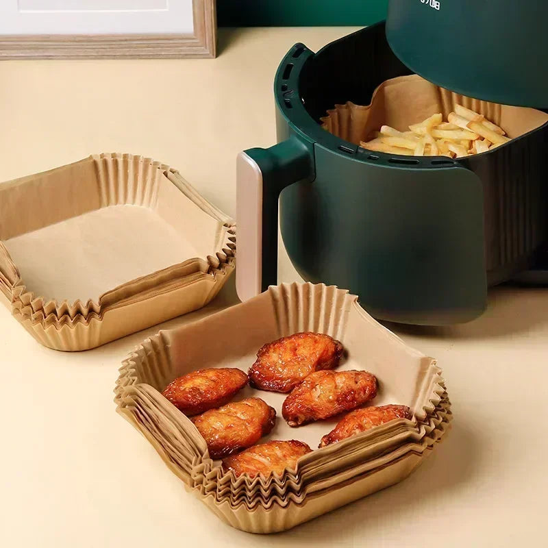 Disposable Air Fryer Paper Non-Stick Kitchen Baking Airfryer Mat