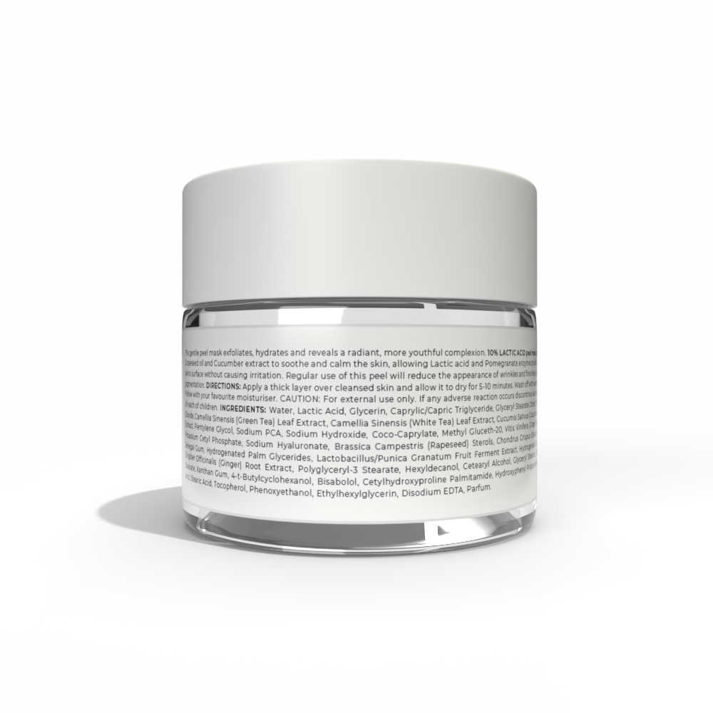 NNEDSZ 10% LACTIC ACID PEEL MASK | 50ML