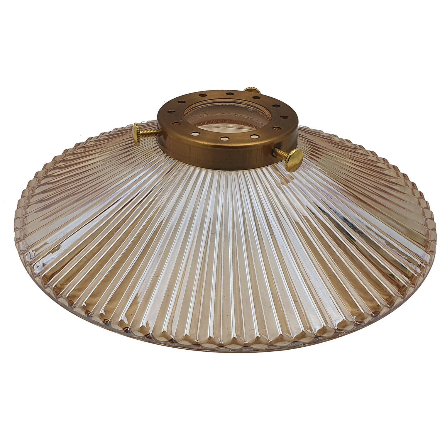 Industrial Style Lampshades Amber Glass Ceiling Pendant Light~2179