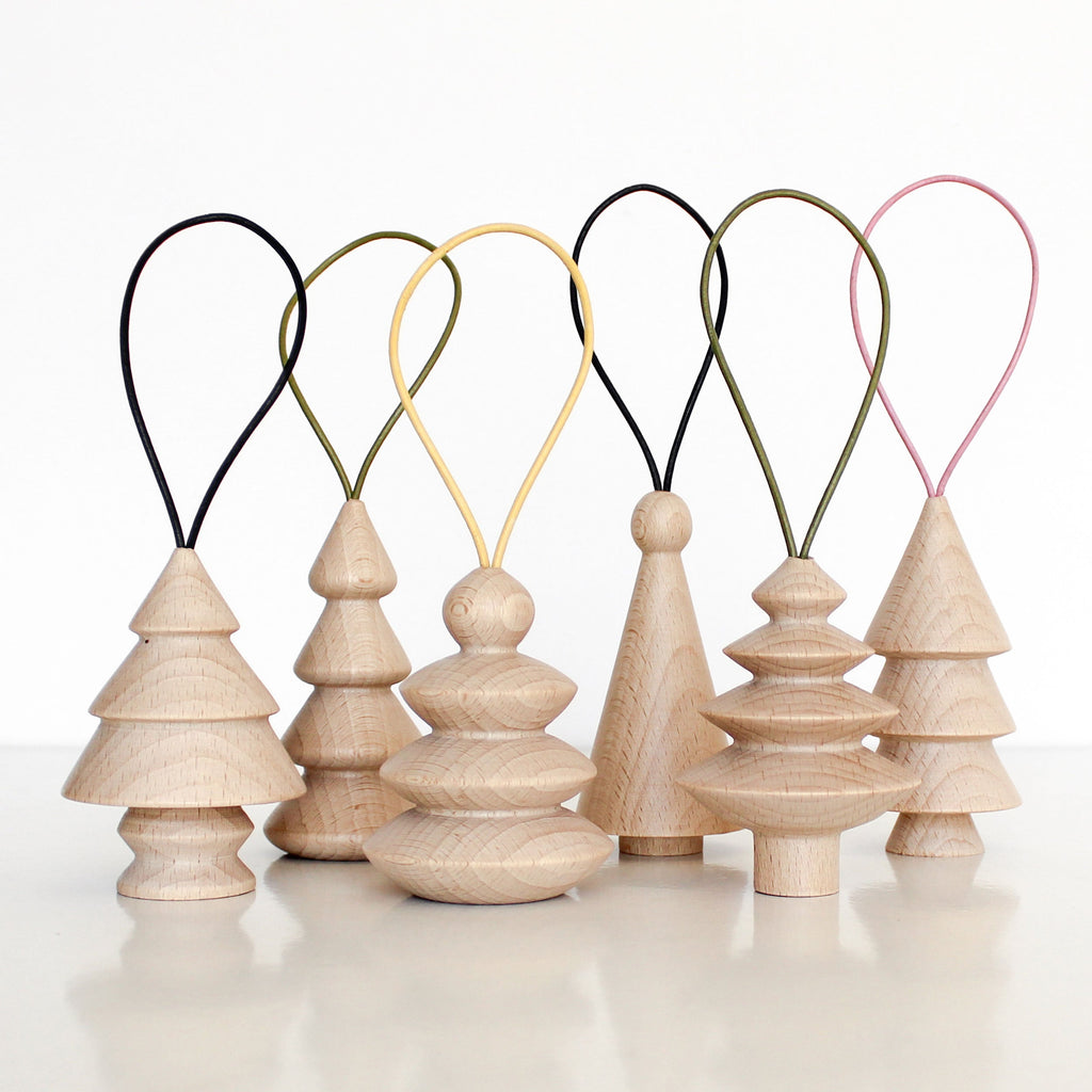 Wooden Christmas Tree Hanger - Tree Nr. 2