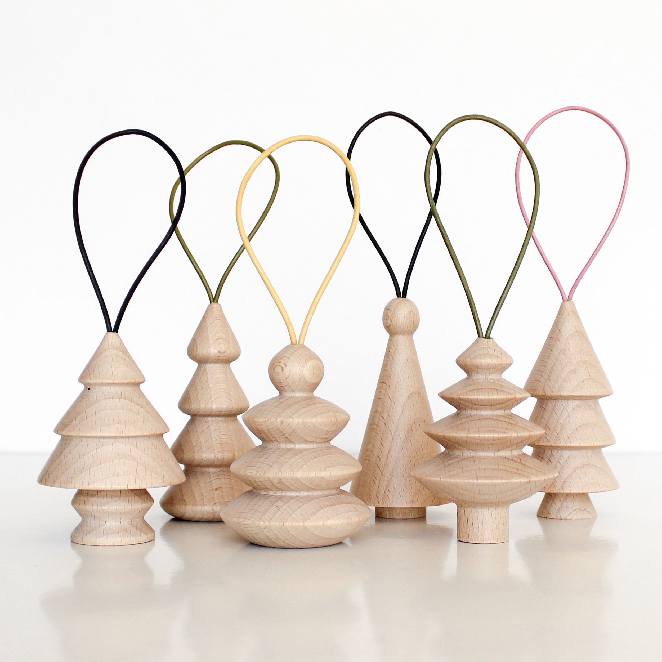 Wooden Christmas Tree Hanger - Tree Nr. 2